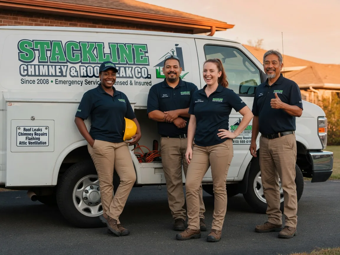 Chimney flashing repair company in Creston, NE